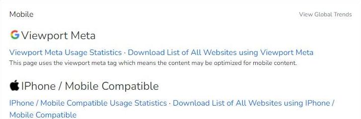 使用Builtwith查看​