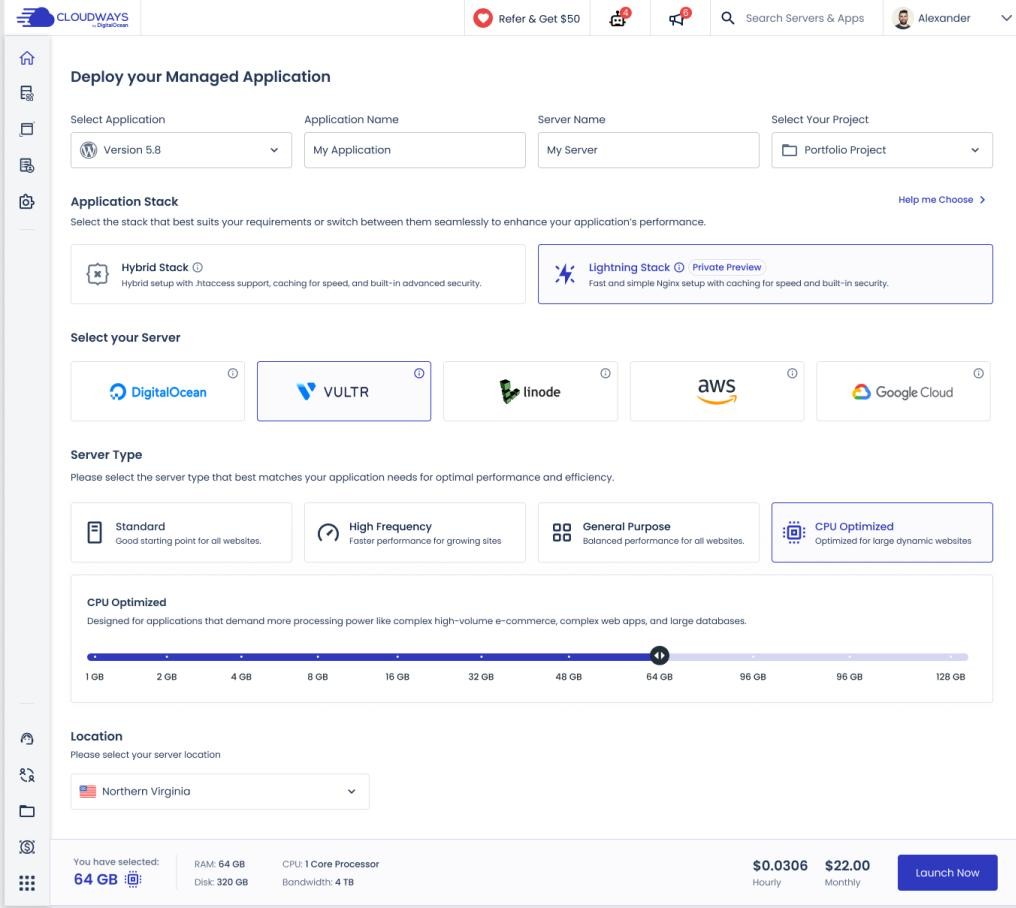 Vultr高性能服务器