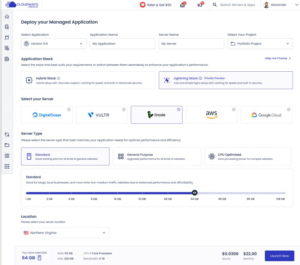 Linode高性能服务器