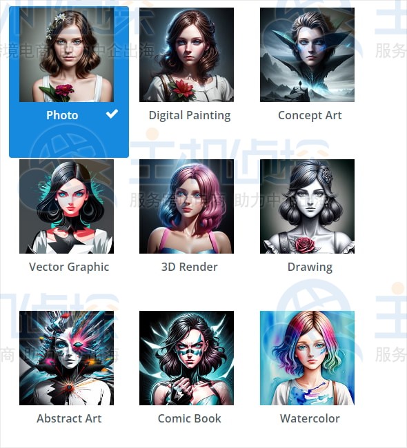 AI图像样式生成