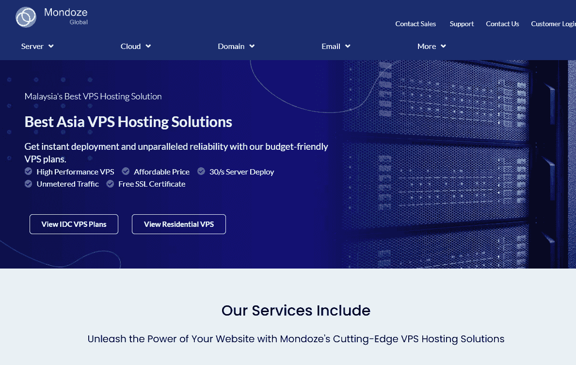 Mondoze马来西亚服务器/VPS特惠