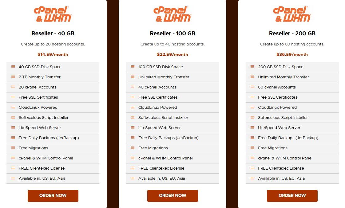 RackNerd经销商主机