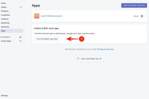 访问 Shopify 应用商店
