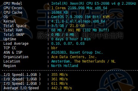 Just Hosting CPU测试