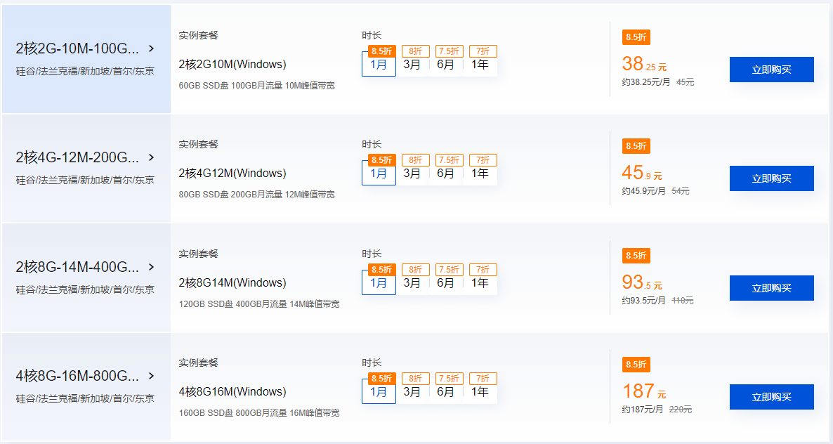 海外地域(Windows)