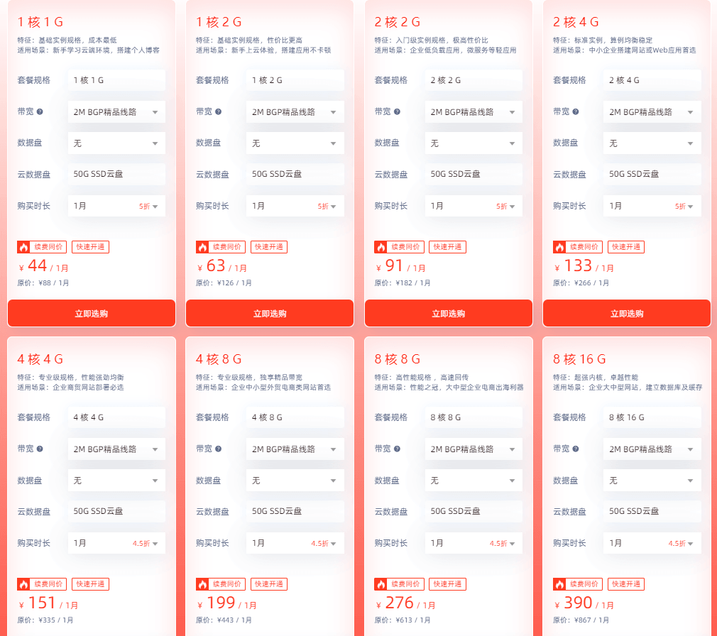 中国香港云服务器