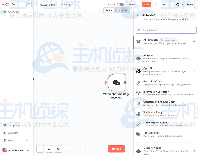 n8n创建个人AI智能体