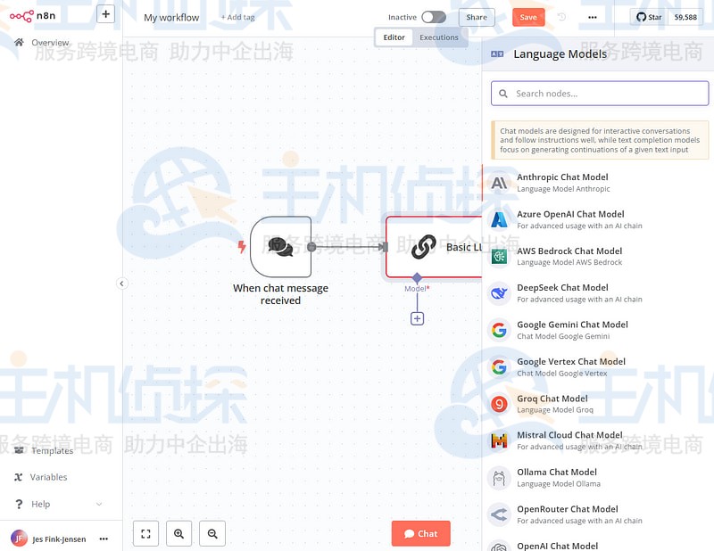 n8n创建个人AI智能体