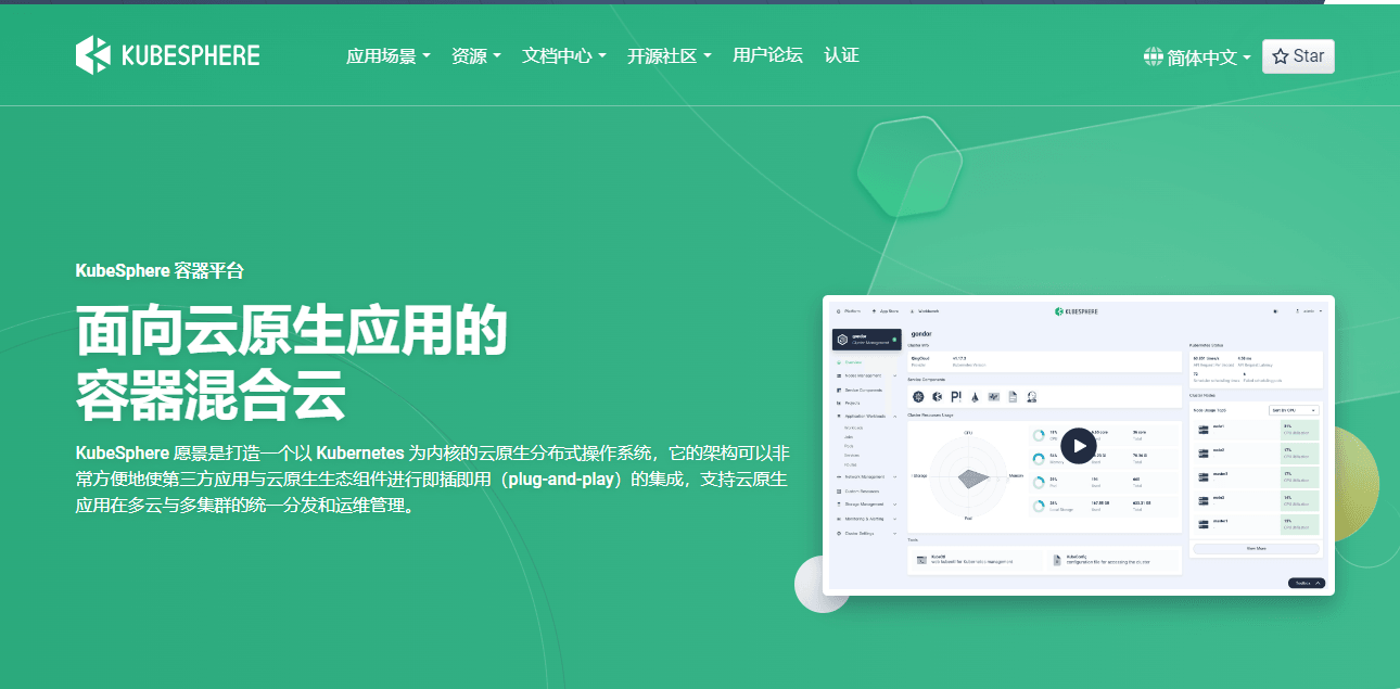 KubeSphere项目