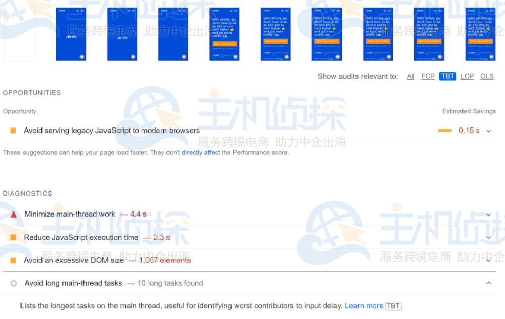 首次输入延迟(FID)