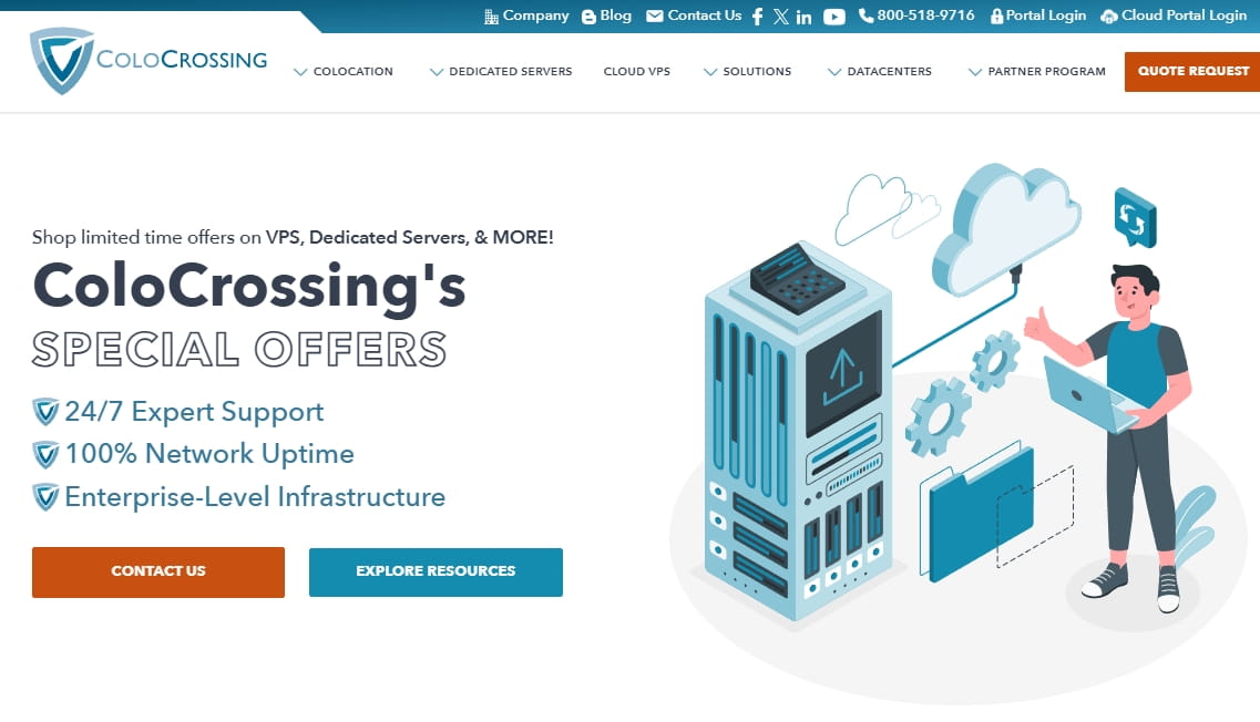 ColoCrossing八月限时优惠