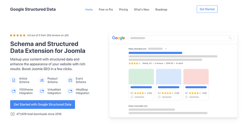 Google 结构化数据扩展