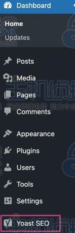登录WordPress仪表板