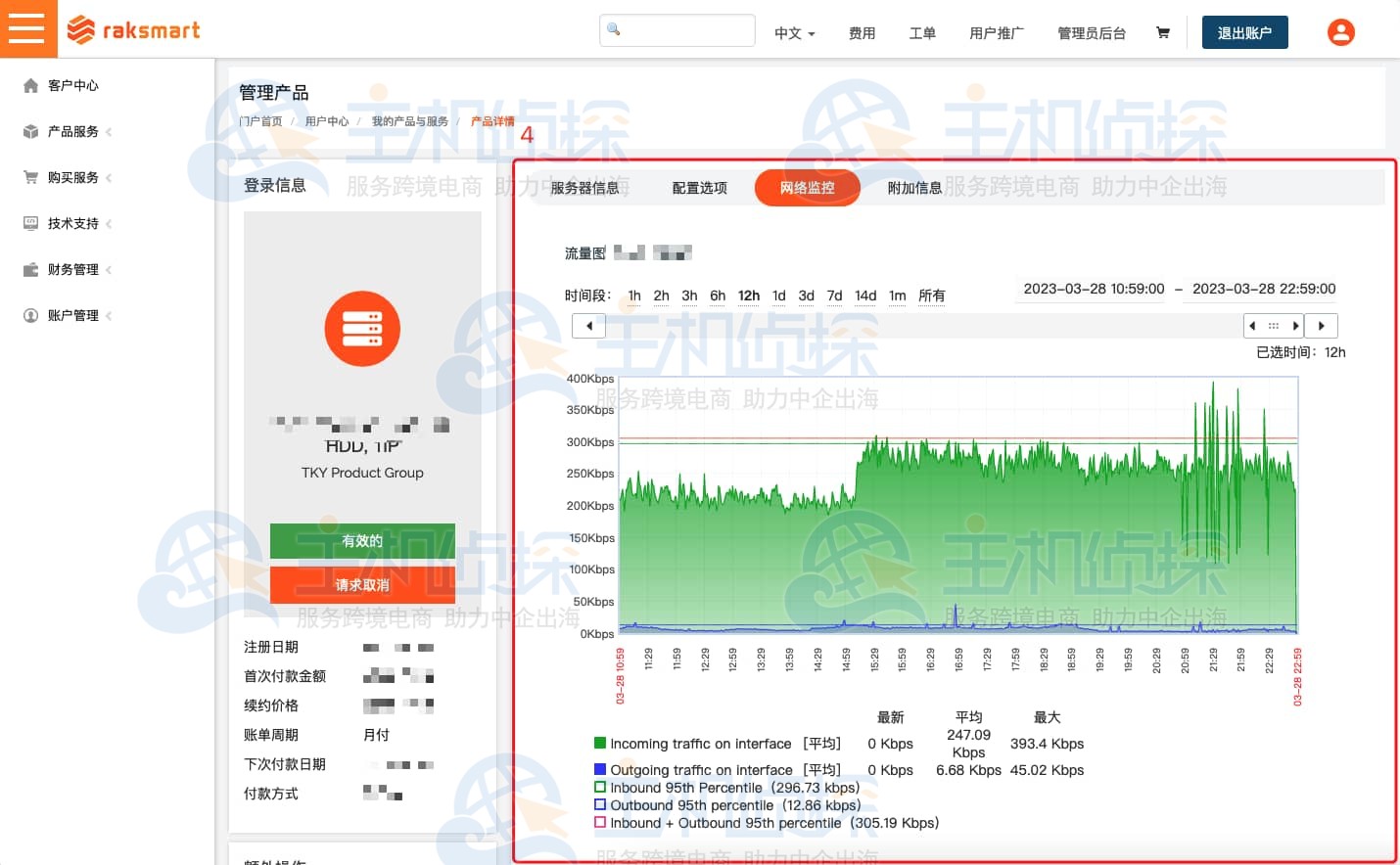 RAKsmart服务器基本查看