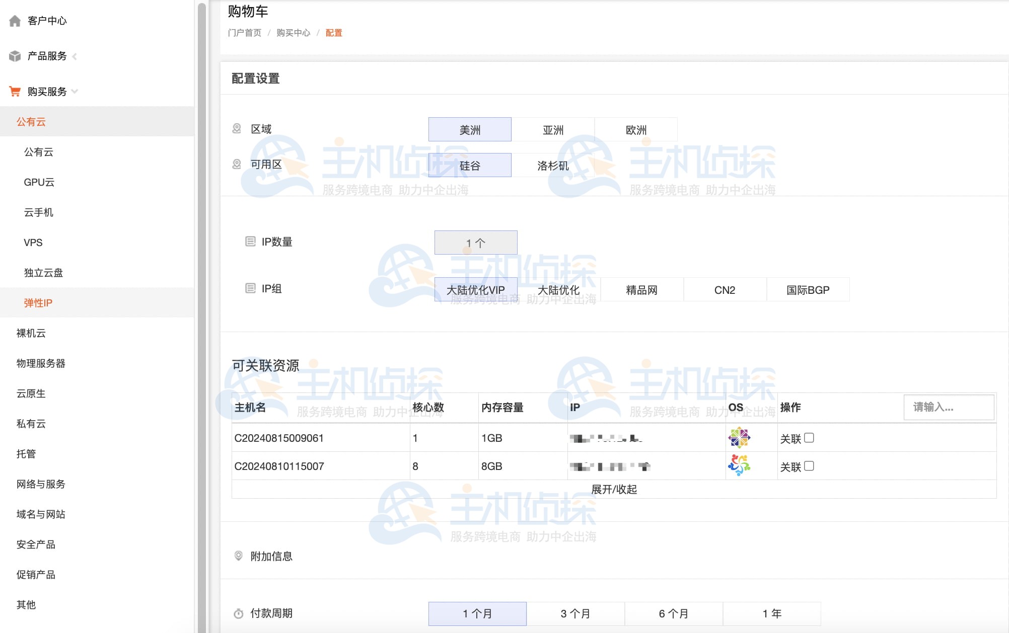 RAKsmart弹性IP购买
