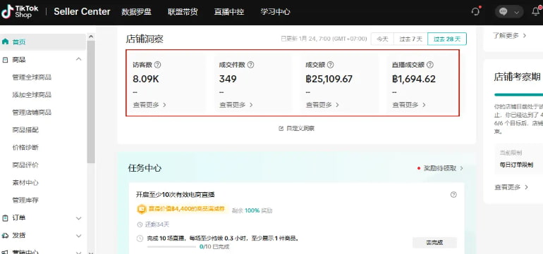 TikTok Shop数据API