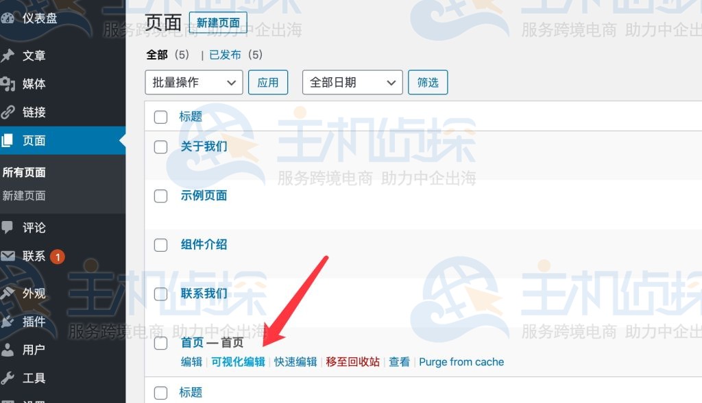 进入可视化编辑器