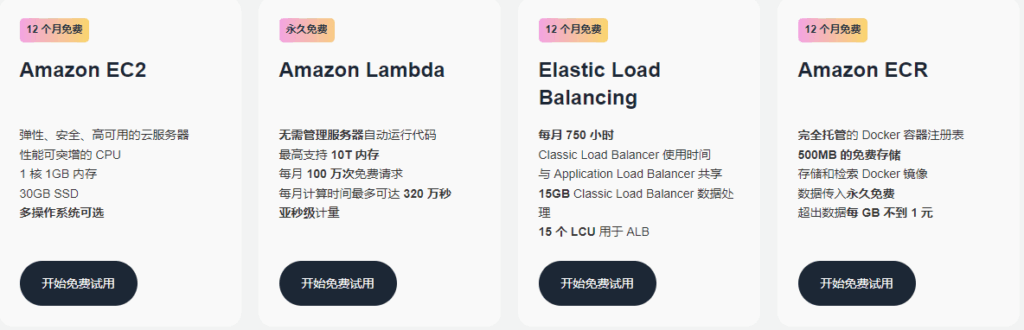 亚马逊云科技云计算服务