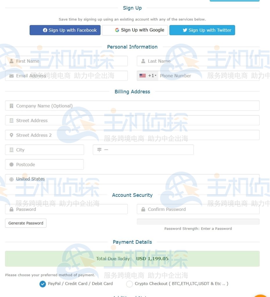 填写个人信息和身份证明