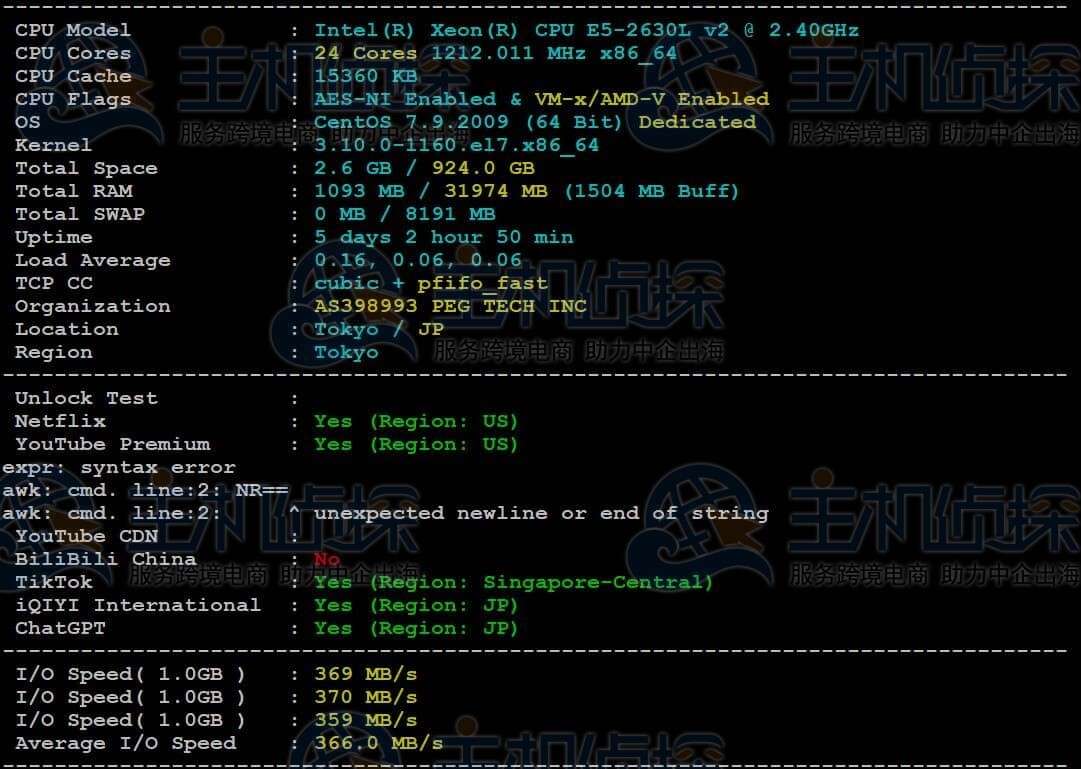 RAKsmart韩国服务器硬件读写