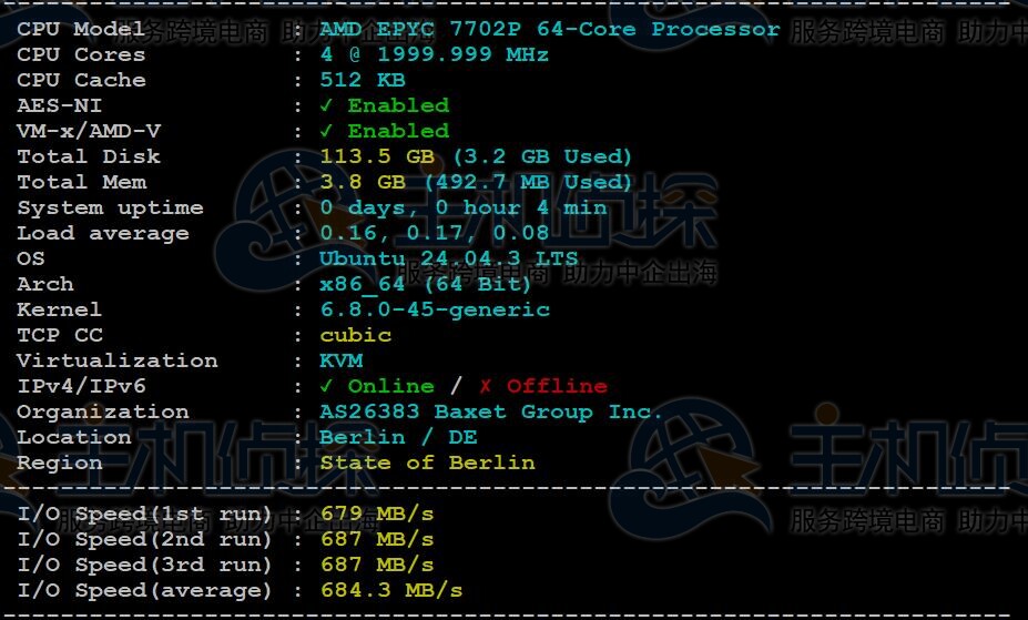 JustHost.Asia德国VPS