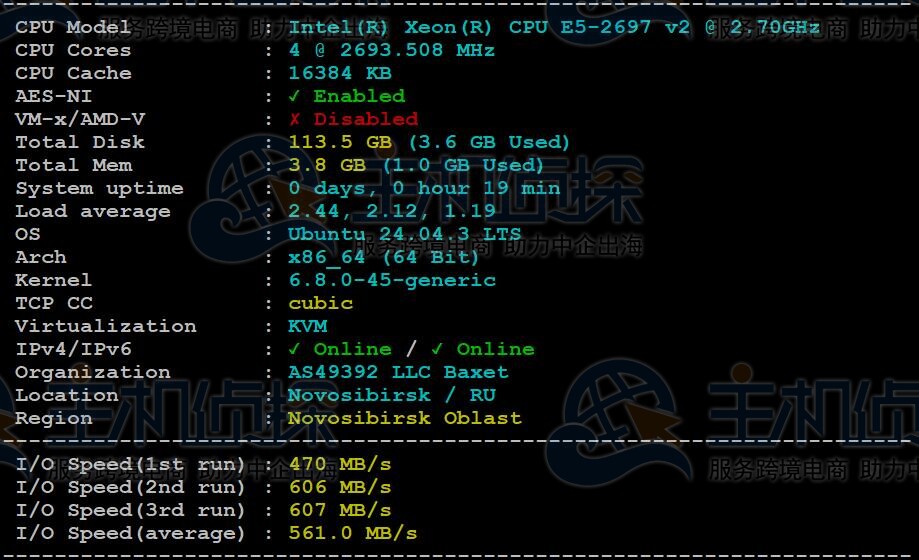 JustHost.Asia俄罗斯VPS