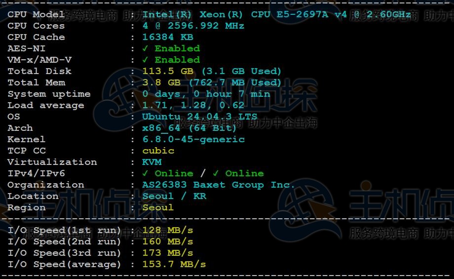 JustHost.Asia韩国VPS