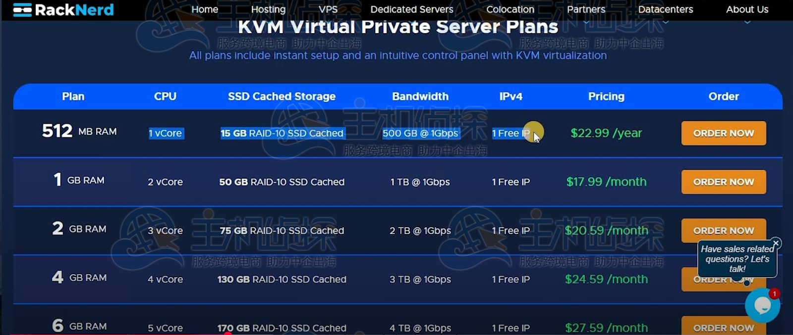 RackNerd KVM VPS购买