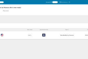 网站的域名界面