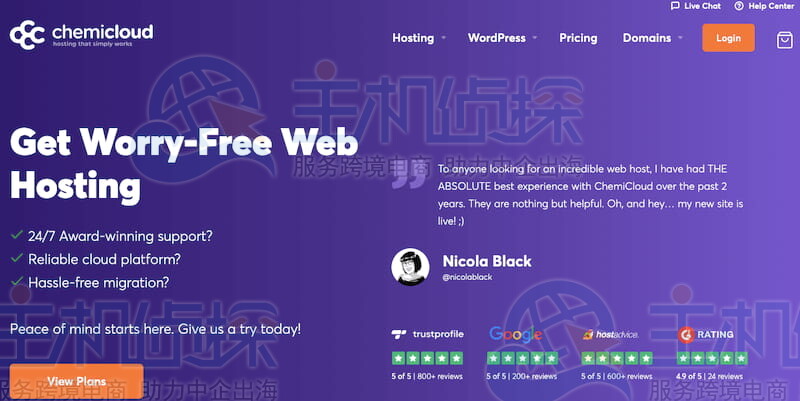 ChemiCloud国外主机