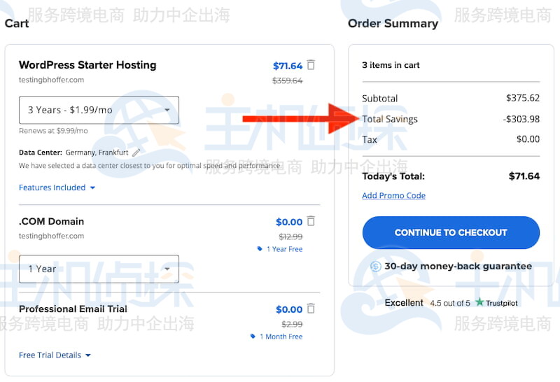 BlueHost国外主机