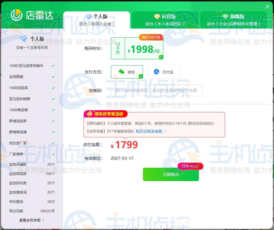 店雷达3周年庆典