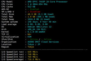 CPU和硬盘I/O测试