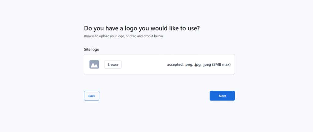 上传电子商务网站标志