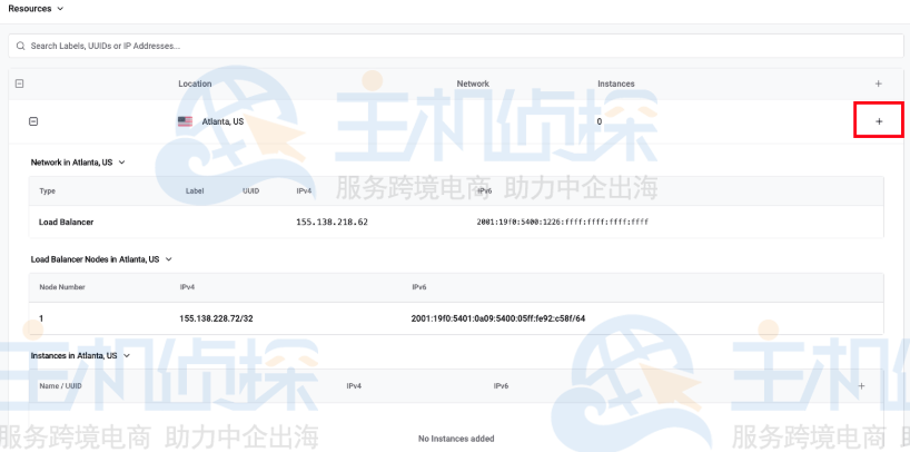 使用Vultr全球负载均衡器