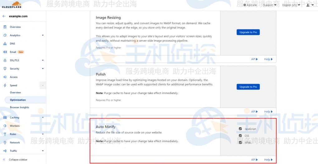 自动最小化（Auto Minify）
