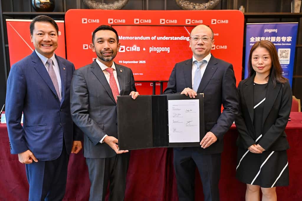 PingPong与CIMB签约仪式