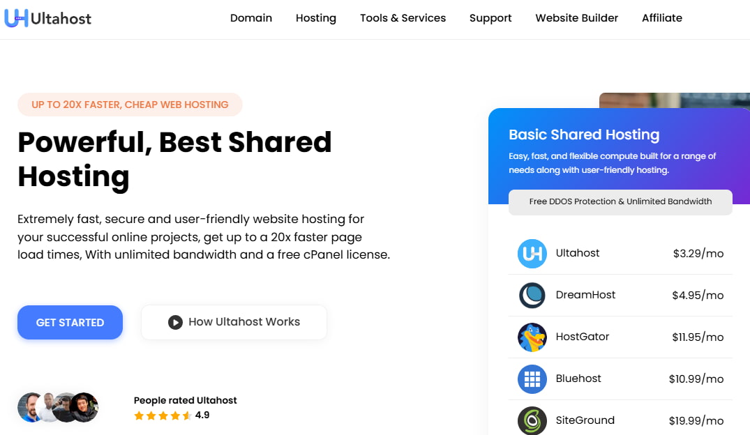 Ultahost主机限时优惠