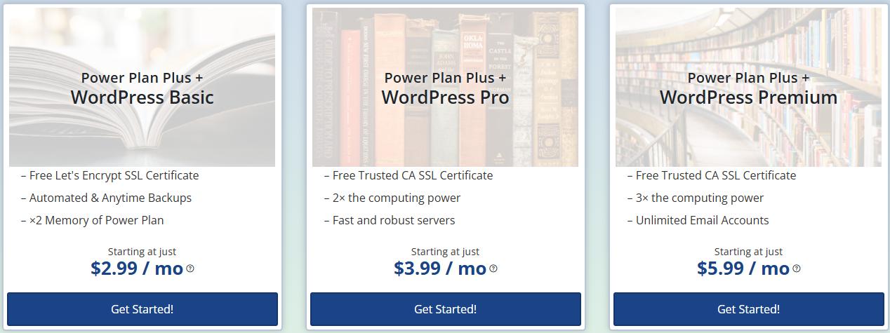 WebHostingPad WordPress主机