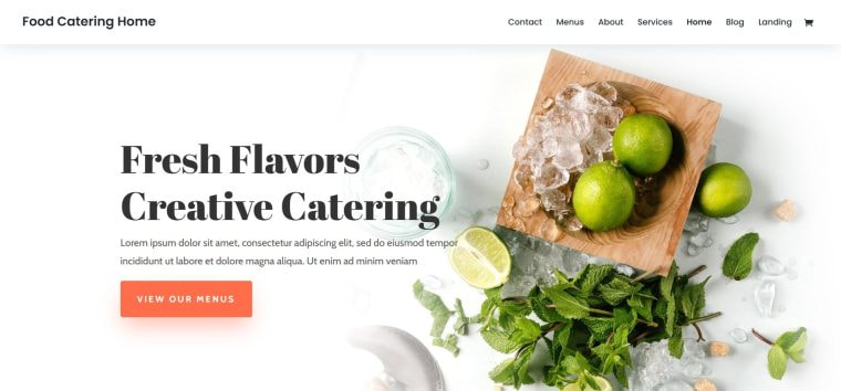 WordPress餐厅主题推荐divi