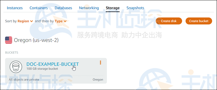 修改存储桶权限