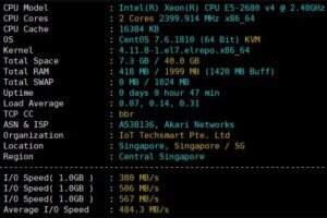 CPU和硬盘I/O测试