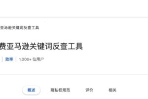 在Chrome应用商店安装