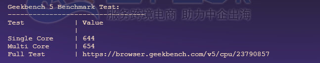 Geekbench 5测试