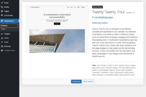 单击添加新主题按钮