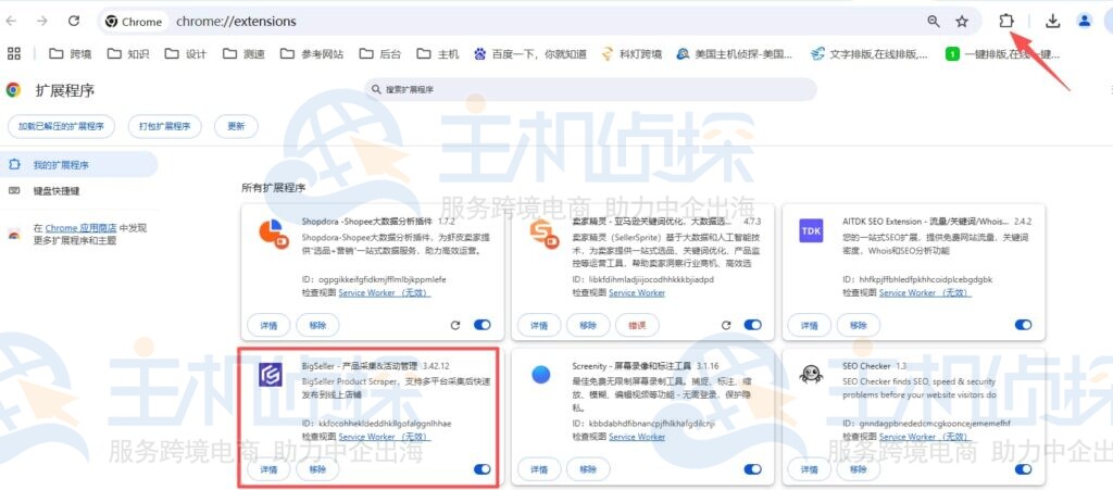 BigSeller插件下载完成