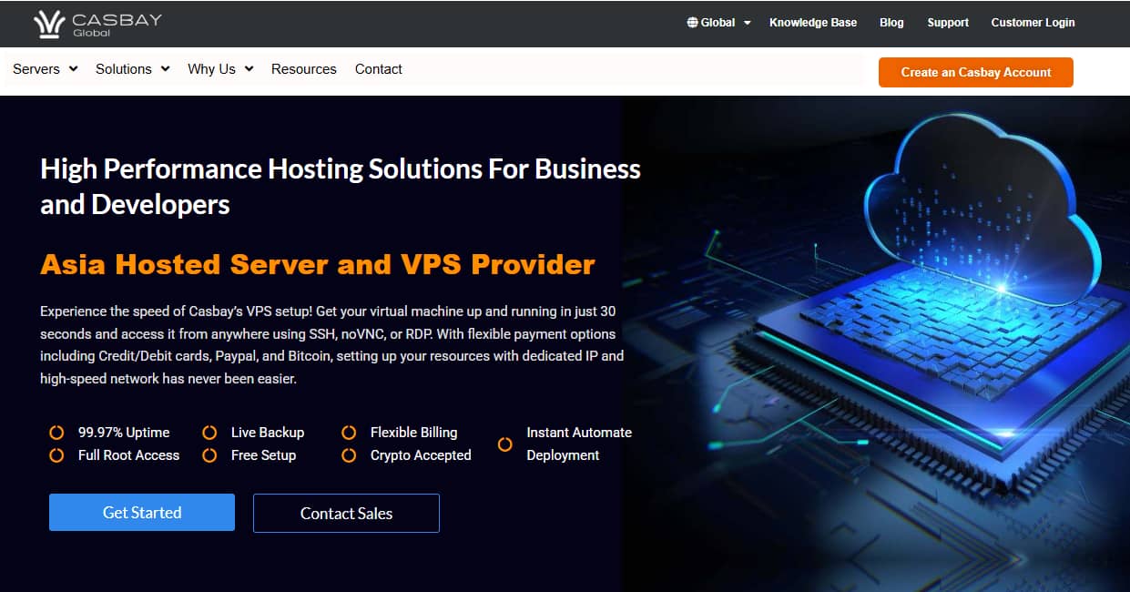 Casbay马来西亚服务器促销