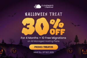 Cloudways万圣节活动