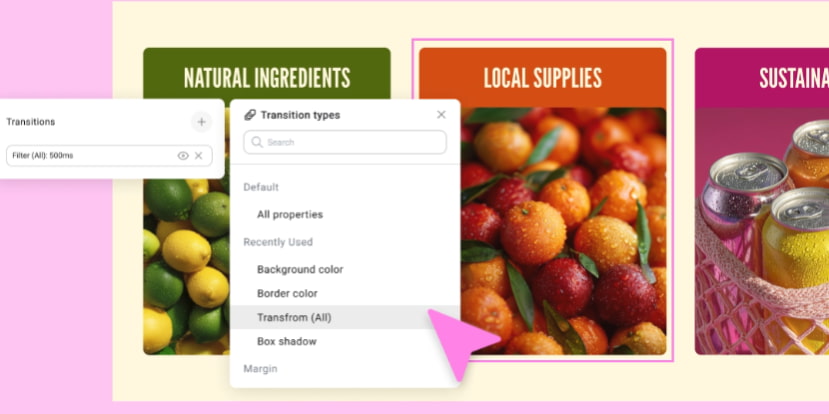 Elementor过渡控件