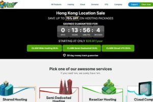 HawkHost香港机房闪购：高达75%折扣优惠 虚拟主机$2/月起